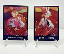Nami & Uta DON!! Cards EB03 Foil Japanese One Piece Heroines Edition NM/M - Image 1