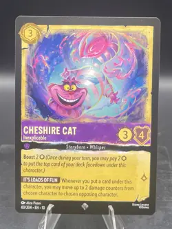 Disney Lorcana-Whispers in the Well-Cheshire Cat-Inexplicable-#60-Regular-M/NM - Image 1