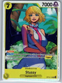 Stussy OP13-110 SR English Carrying On His Will - One Piece Card - NM - Image 1