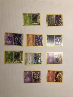2010’s Pokemon Cards LOT of 111 ~ 10 Rare/79 Energy/22 Trainer ~ Pre-owned - Image 2
