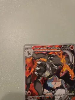 Pokemon TCG Team Rocket's Houndoom Illustration Rare Card 191/182 Near Mint - Image 2