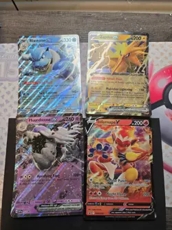 Jumbo Pokemon Card Lot - 67 Jumbo Cards-Jolteon/Flareon/Vaporeon VMAX/Charizard - Image 2