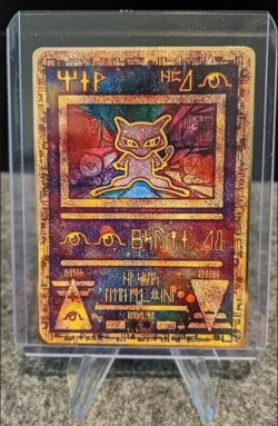 Ancient Mew Metal Pokemon Card – Gold Plated Collector’s Edition | Rare Display - Image 1