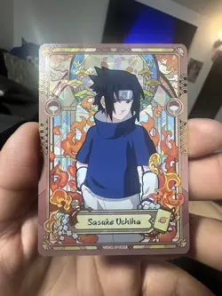 Sasuke Uchiha NARUTO NRSA01-SP-002L5 Naruto Kayou Card - ENGLISH - Heaven Scroll - Image 1