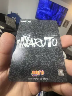 Sasuke Uchiha NARUTO NRSA01-SP-002L5 Naruto Kayou Card - ENGLISH - Heaven Scroll - Image 3