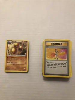 Pokemon Cards LOT of 112 ~ 12 Rare and 100 Trainer ~ Pre-owned - Image 1