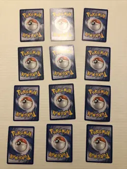 Pokemon Cards LOT of 112 ~ 12 Rare and 100 Trainer ~ Pre-owned - Image 3