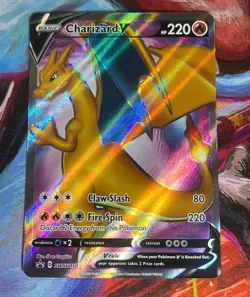 Charizard V SWSH050 SWSH: Sword & Shield Promo Cards Holo - Image 3