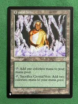 Crystal Vein U The List Reprints NM - Image 1