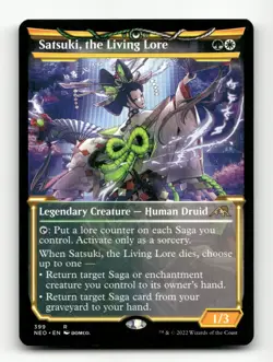 Satsuki, the Living Lore (Showcase) Kamigawa: Neon Dynasty #399 Rare - Image 1