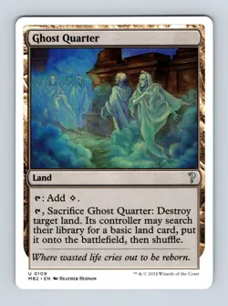 Ghost Quarter (White Border) Mystery Booster 2 Non-Foil MTG NM - Image 1