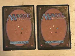 MTG WB Disenchant X2 Alter Altered Sketch Art Amy WEBER Magic - Image 2