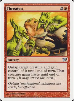 Threaten 223 MTG NM - 9th Edition - Image 1