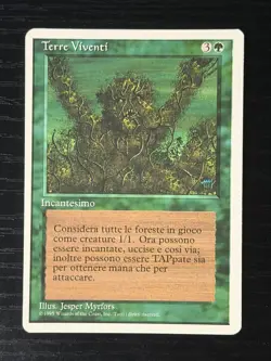Magic MTG Italian Revised Living Lands Artist Proof Near Mint Only 50 Exist! - Image 1