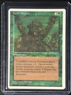 Magic MTG Italian Revised Living Lands Artist Proof Near Mint Only 50 Exist! - Image 3