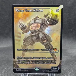 Krang, Utrom Warlord Showcase Foil Teenage Mutant Ninja Turtles TMNT MTG TMT - Image 1
