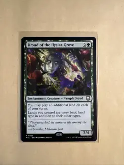 MTG Dryad of the Ilysian Grove M3C 0225 R NM Regular - Image 2