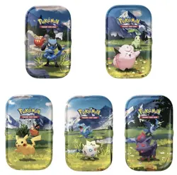 Pokemon TCG Ascended Heroes x10 Assorted Mini Tins With Unsealed Display - Image 2