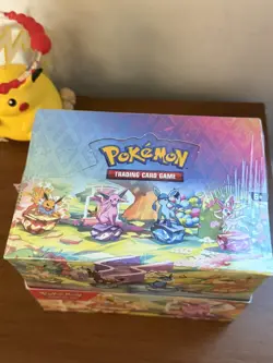 Pokemon TCG Prismatic Evolutions Mini Tin Display Case 8 Tins🔥FACTORY SEALED! - Image 2