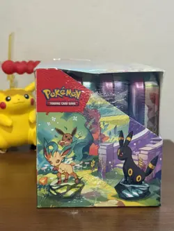 Pokemon TCG Prismatic Evolutions Mini Tin Display Case 8 Tins🔥FACTORY SEALED! - Image 4