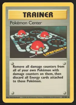 Pokemon TCG | Pokemon Center 85/102 | Uncommon | Base Set | Near Mint - Image 2