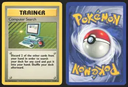 Pokemon TCG | Computer Search 71/102 | Rare | Base Set | Near Mint - Image 1