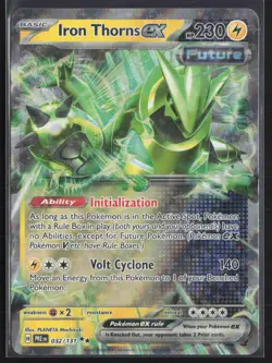 Pokemon TCG | Iron Thorns ex 032/131 | Double Rare | Prismatic Evolutions | NM - Image 2