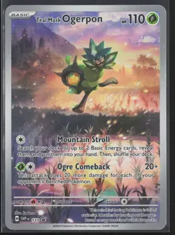 Pokemon TCG | Teal Mask Ogerpon 123 | Promo | Scarlet & Violet | Near Mint - Image 2
