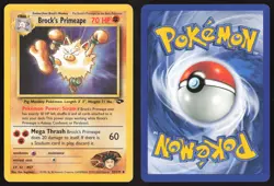 Pokemon TCG | Brock's Primeape 35/132 | Uncommon | Gym Challenge | Near Mint - Image 1