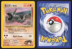 Pokemon TCG | Brock's Onix 69/132 | Common | Gym Heroes | Near Mint - Image 1