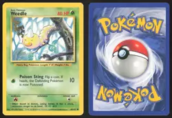 Pokemon TCG | Weedle 69/102 | Common | Base Set | Near Mint - Image 1