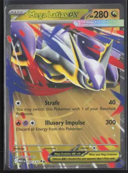 Pokemon TCG | Mega Latias ex 100/132 | Double Rare | Mega Evolution | Near Mint - Image 2