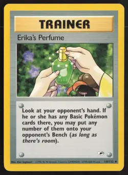Pokemon TCG | Erika's Perfume 110/132 | Uncommon | Gym Heroes | Lightly Played - Image 2