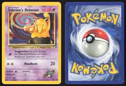 Pokemon TCG | Sabrina's Drowzee 92/132 | Common | Gym Heroes | Lightly Played - Image 1