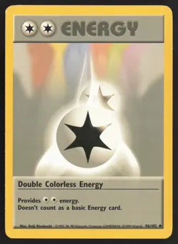 Pokemon TCG | Double Colorless Energy 96/102 | Uncommon | Base Set | LP - Image 2