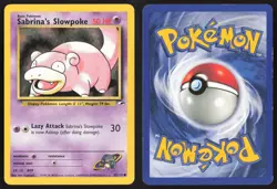 Pokemon TCG | Sabrina's Slowpoke 95/132 | Common | Gym Heroes | Lightly Played - Image 1
