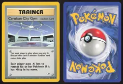 Pokemon TCG | Cerulean City Gym 108/132 | Uncommon | Gym Heroes | Lightly Played - Image 1