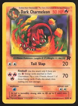 Pokemon TCG | Dark Charmeleon 32/82 | Uncommon | Team Rocket | Lightly Played - Image 2