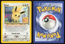Pokemon TCG | Eevee 38/75 | Uncommon | Neo Discovery | Lightly Played - Image 1