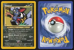 Pokemon TCG | Sneasel 24/64 | Rare | Neo Revelation | Lightly Played - Image 1