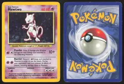 Pokemon TCG | Mewtwo 10/102 | Holo Rare | Base Set | Lightly Played - Image 1