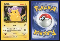 Pokemon TCG | Pikachu 87/130 | Common | Base Set 2 | Lightly Played - Image 1
