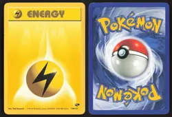 Pokemon TCG | Lightning Energy 130/132 | Gym Challenge | Lightly Played - Image 1