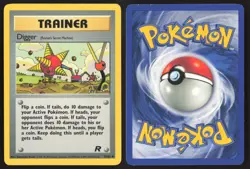 Pokemon TCG | Digger 75/82 | Uncommon | Team Rocket | Lightly Played - Image 1