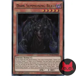 Yugioh Dark Summoning Beast DUSA-EN030 Ultra Rare 1st Edition NM - Image 1