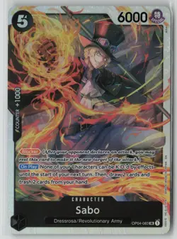Sabo - OP04-083 (Reprint) OP04-083 One Piece Premium Booster -The Best- Vol. 2 - Image 1