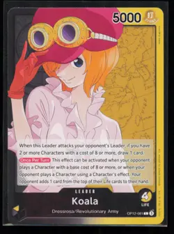 Koala (081) OP12-081 One Piece Legacy of the Master Leader Near Mint - Image 1