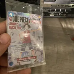 Monkey.D.Luffy Holographic Card One Piece College Basketball SEALED!!! - Image 4
