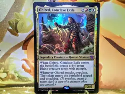 Ghired Conclave Exile mythic foil magic the gathering trading card singles - Image 1