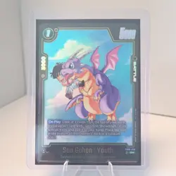 Bandai Dragon Ball Super Battle Card Son Gohan: Youth Rare FB08-056 - Image 1